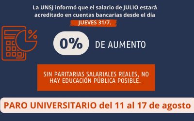 Salario JULIO