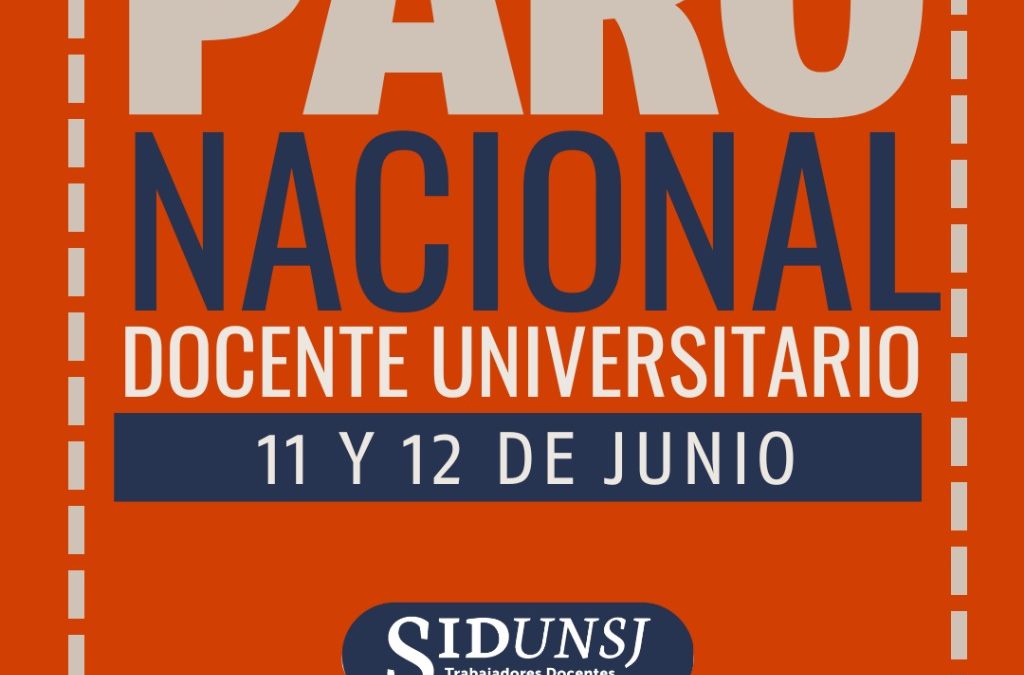 PARO 11 Y 12 DE JUNIO
