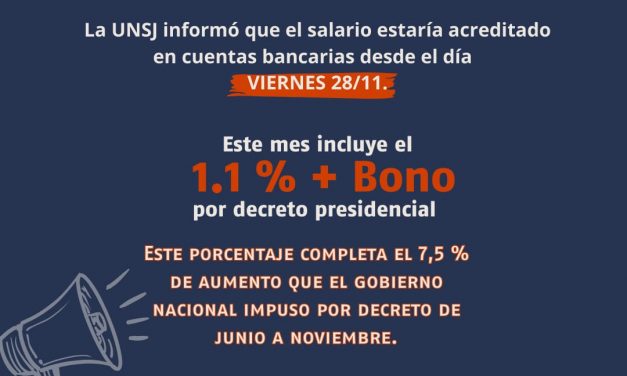 💸 SALARIO DE NOVIEMBRE
