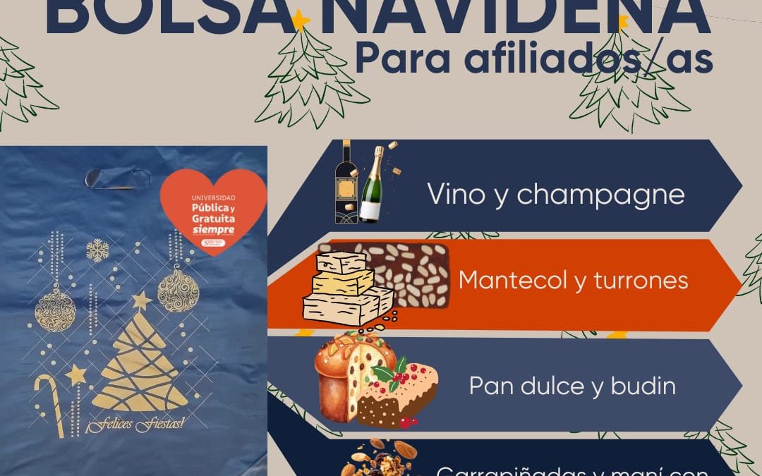 ¡Retirá tu bolsa navideña!