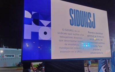 SiDUNSJ participó de la Noche de las Universidades