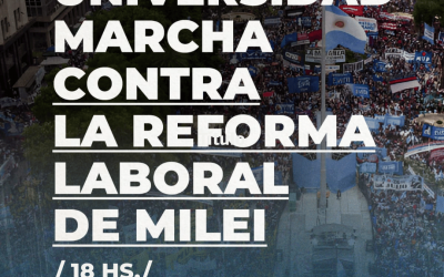 MARCHAMOS CONTRA UNA REFORMA LABORAL REGRESIVA