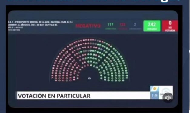 SE FRENÓ LA DEROGACIÓN: LA LUCHA DIO RESULTADO