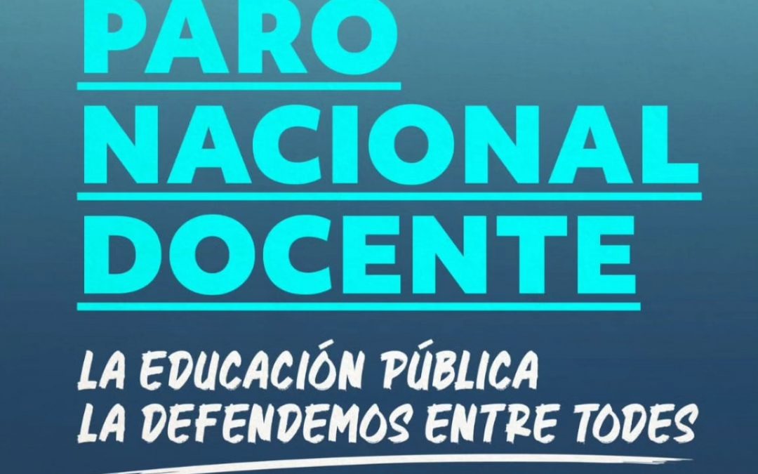 *Este 2 de marzo nos sumamos al Paro Nacional Docente.*