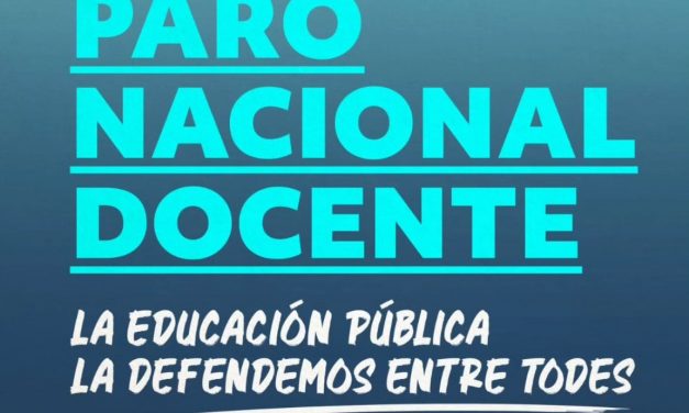 *Este 2 de marzo nos sumamos al Paro Nacional Docente.*