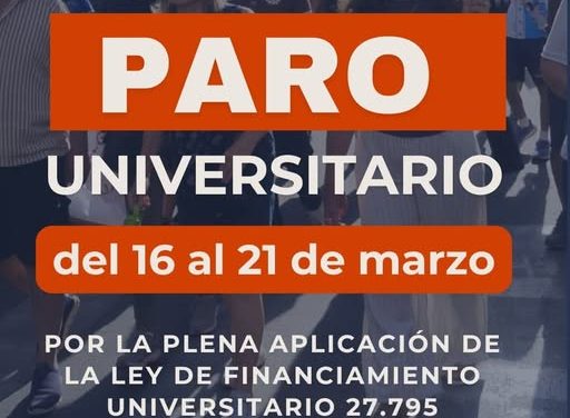 *NOS PREPARAMOS PARA LA SEMANA DE PARO*