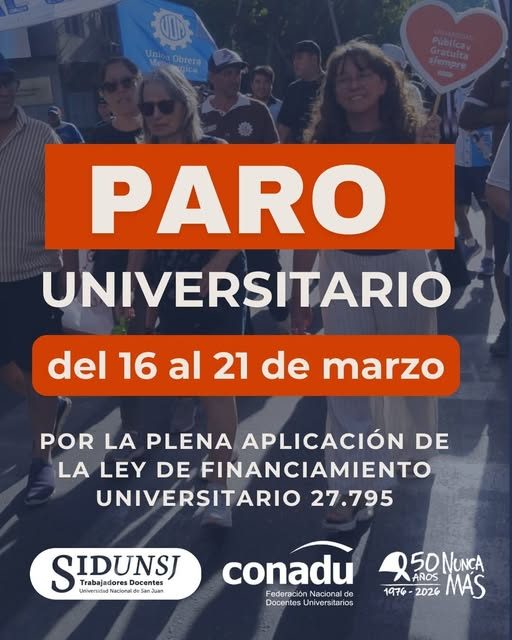 *NOS PREPARAMOS PARA LA SEMANA DE PARO*