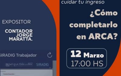 SIRADIG: una herramienta para cuidar tu ingreso